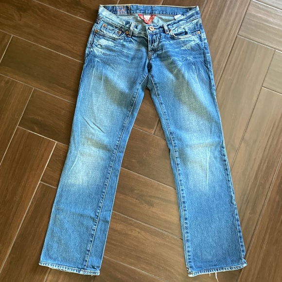 Lucky Brand Jeans Lil Crest 4/27 Embroidered - Picture 2 of 11